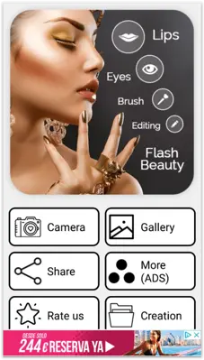 Flash Beauty android App screenshot 0